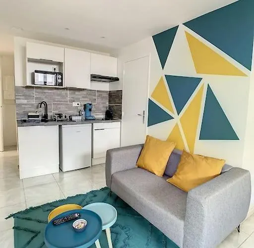 Superbe Hyper Centre Equipe Wifi Netflix 2pers * 阿棉